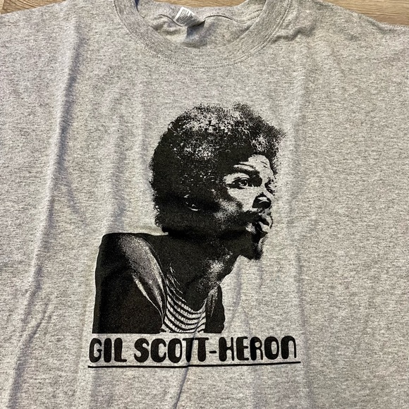 Brand new men’s Gil-Scott heron t shirt size XL - Picture 2 of 3